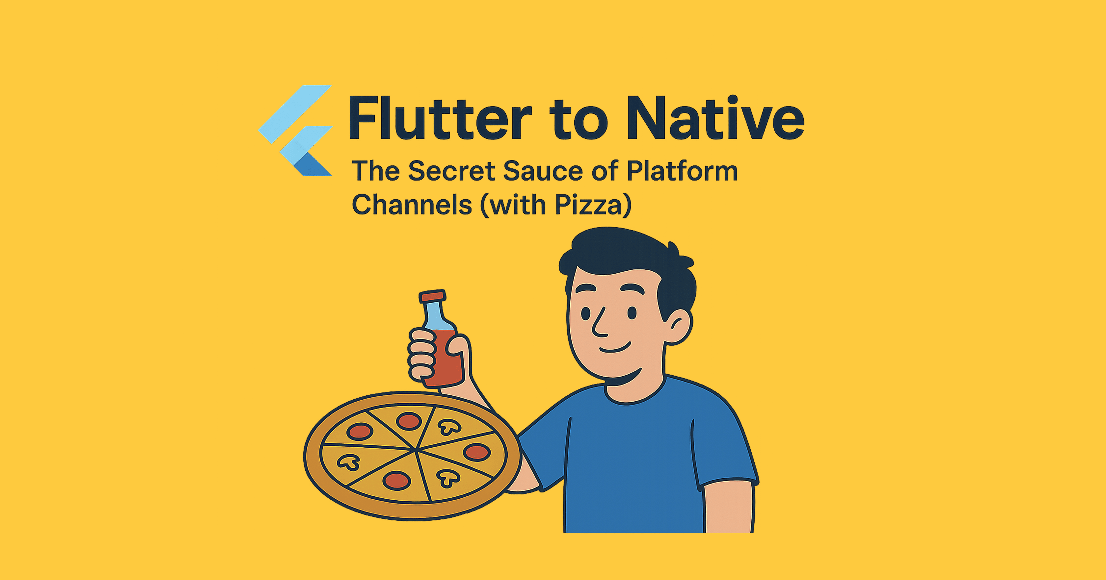 Flutter to Native: The Secret Sauce of Platform Channels (with Pizza!)